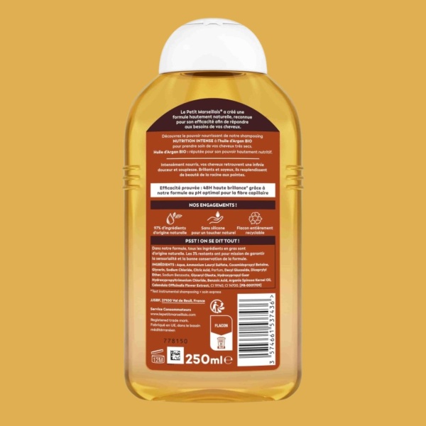 Le Petit Marseillais Shampoo Very Dry Hair 250ml